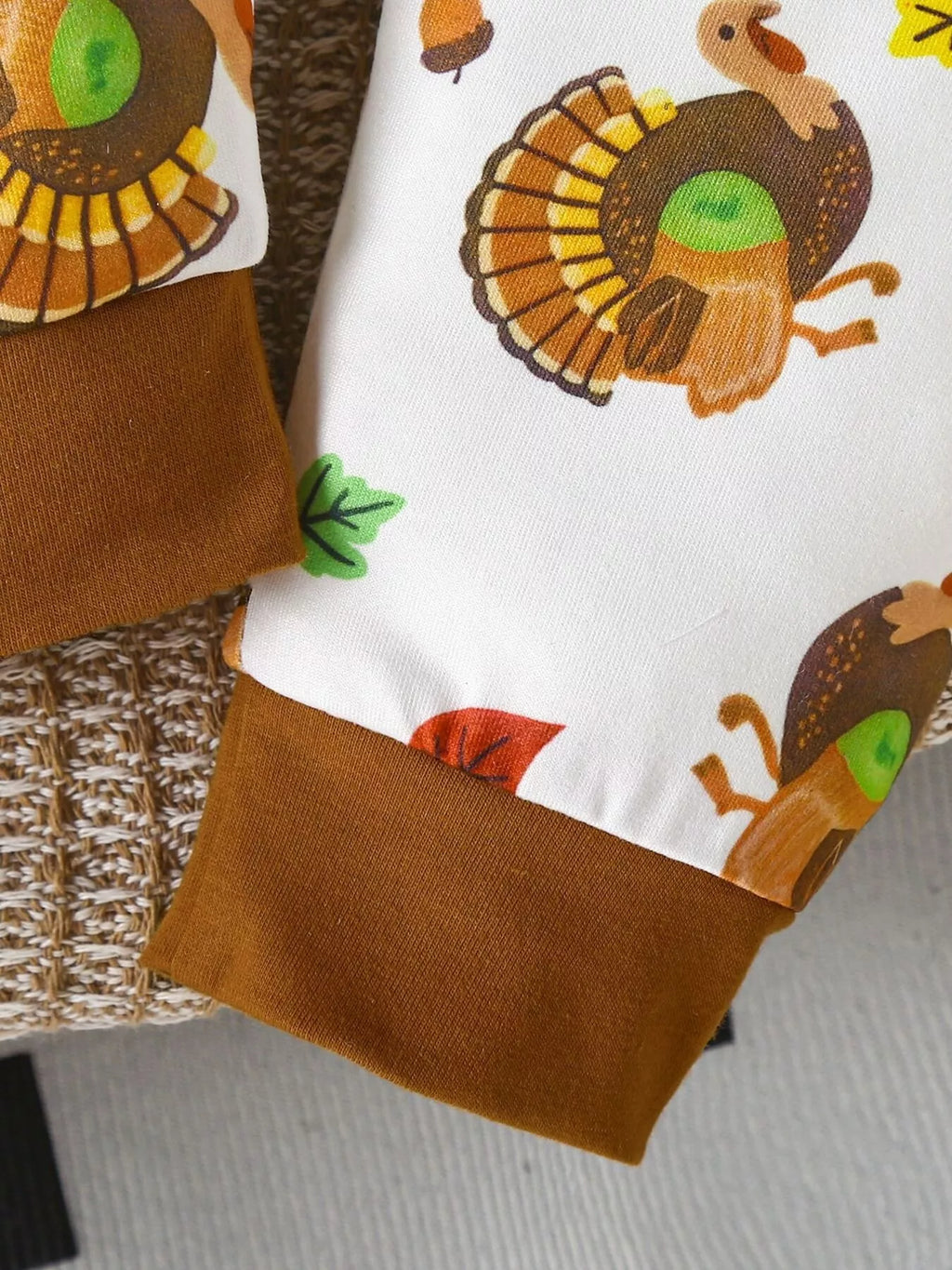 Children's My 1st Thanksgiving Turkey Graphic 3-Piece Set by Trendsi