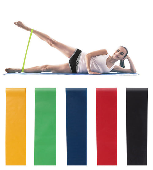 5 Level Resistance Rubber Bands Yoga Training Elastic Bands by DC-THE CEO