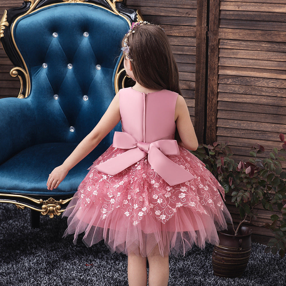 Clothing Baby Girls Middle And Small Children Kindergarten Dresses by DC-THE CEO