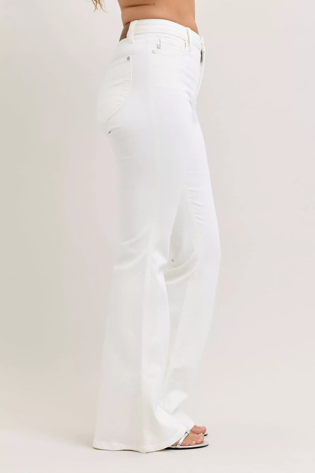 Judy Blue High-Waisted Tummy Control Flare Jeans by Trendsi