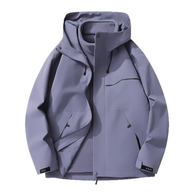 Outdoor Waterproof Cotton Coat Jacket Men by Estely