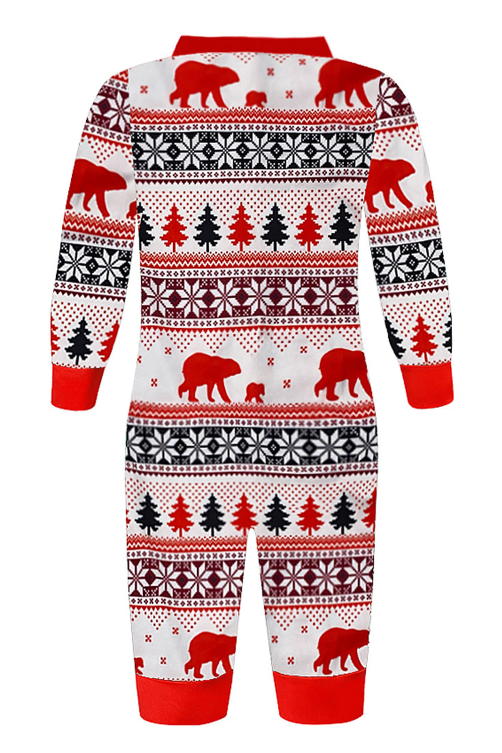 Christmas Long Sleeve Jumpsuit by Trendsi