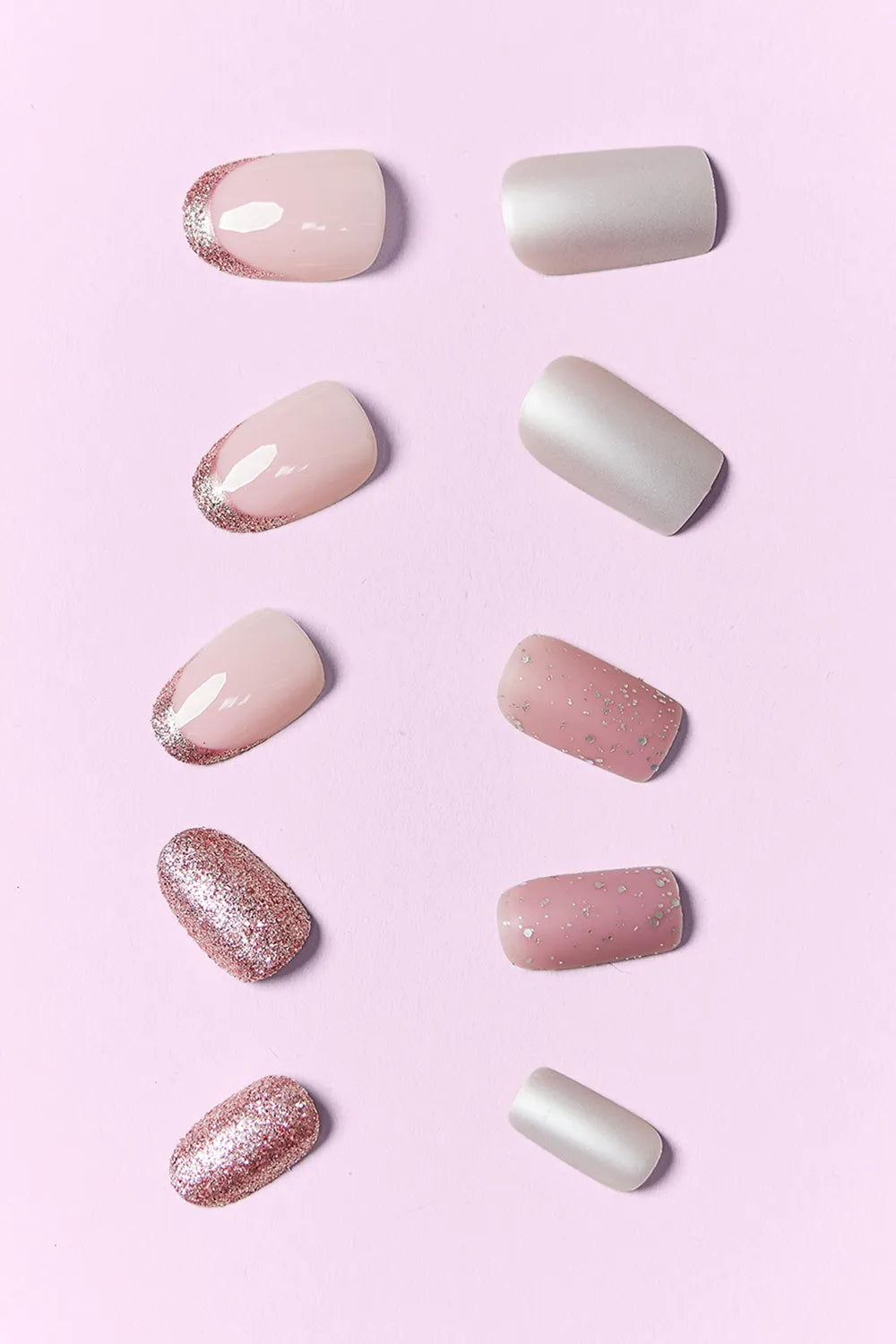 SO PINK BEAUTY Press On Nails 2 Packs by Trendsi