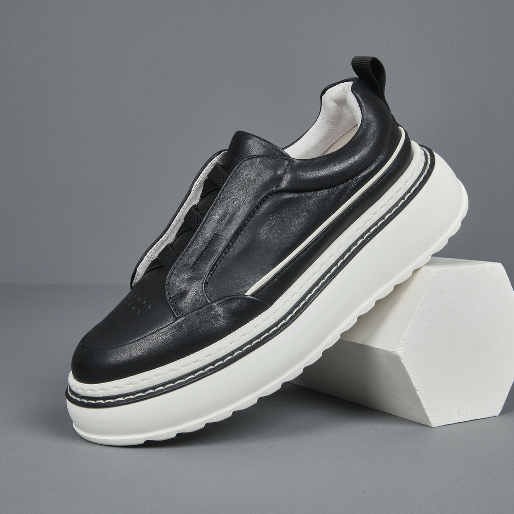 Breathable Casual Simple All-match Slip-on Lazy Stylish Sneaker by DC-THE CEO
