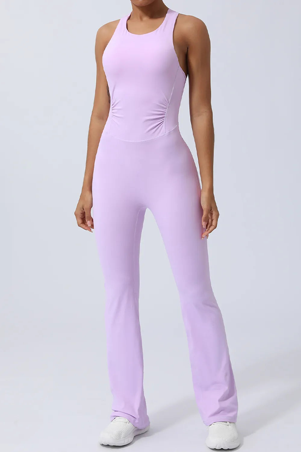 Crisscross Wide Strap Sleeveless Jumpsuit by Trendsi