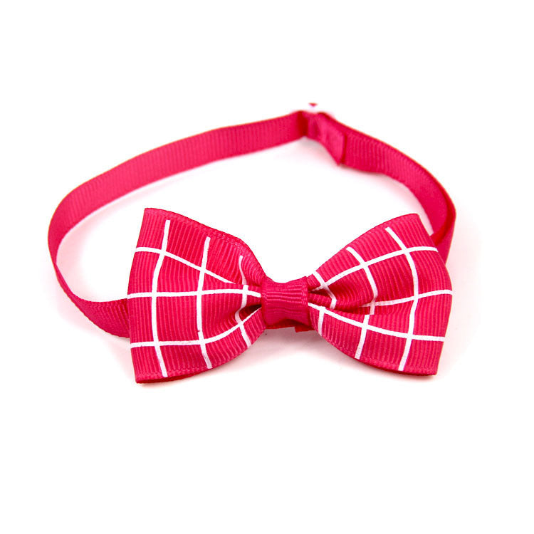 Plaid Pet Tie Cat Dog Scarf Accessories Pet Accessories by DC-THE CEO