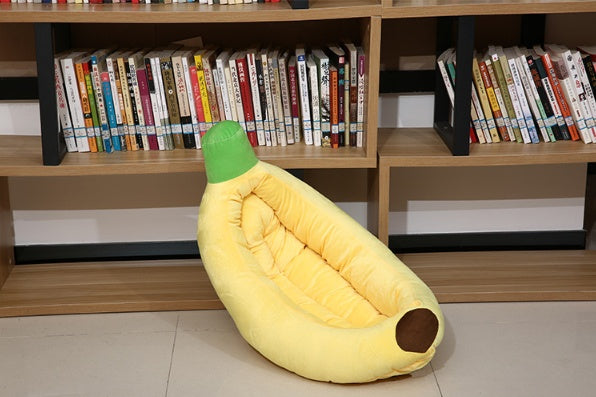 Washable Pet Banana Kennel Pet Pad by DC-THE CEO