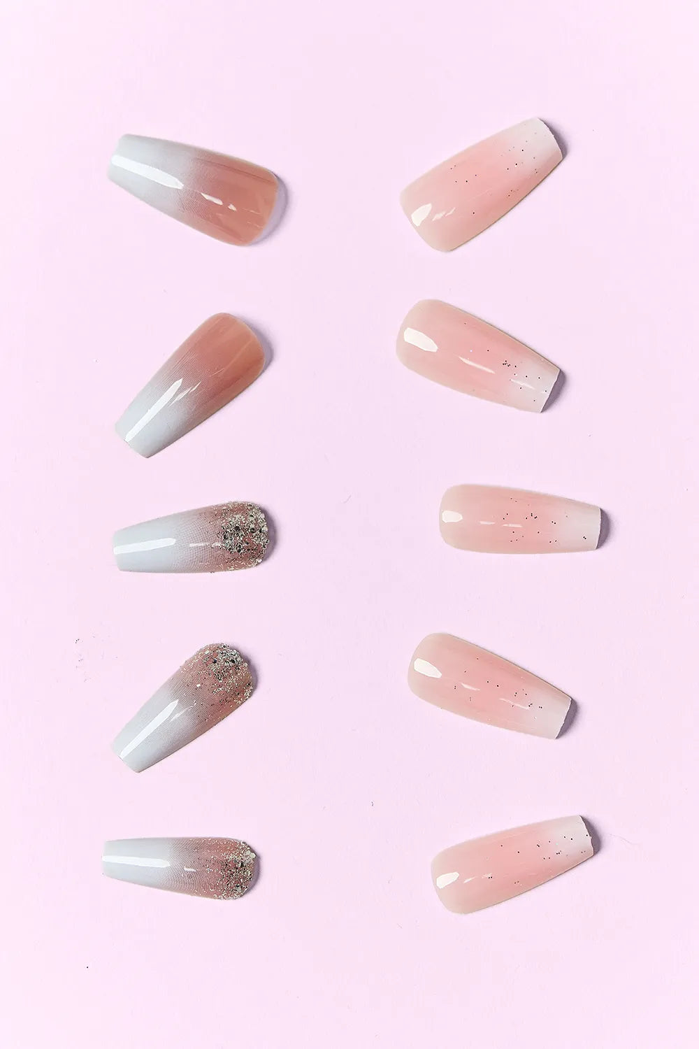 SO PINK BEAUTY Press On Nails 2 Packs by Trendsi