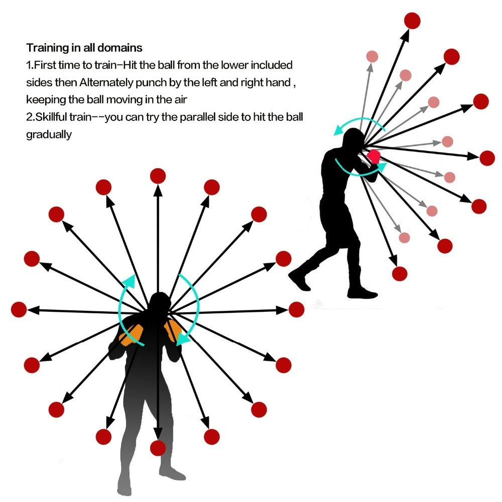 Boxing Reflex Speed Punch Ball by DC-THE CEO