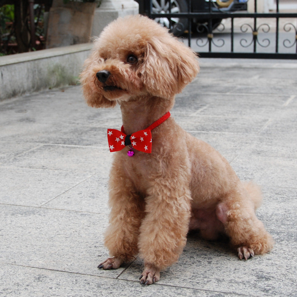 Pet accessories pet bow by DC-THE CEO