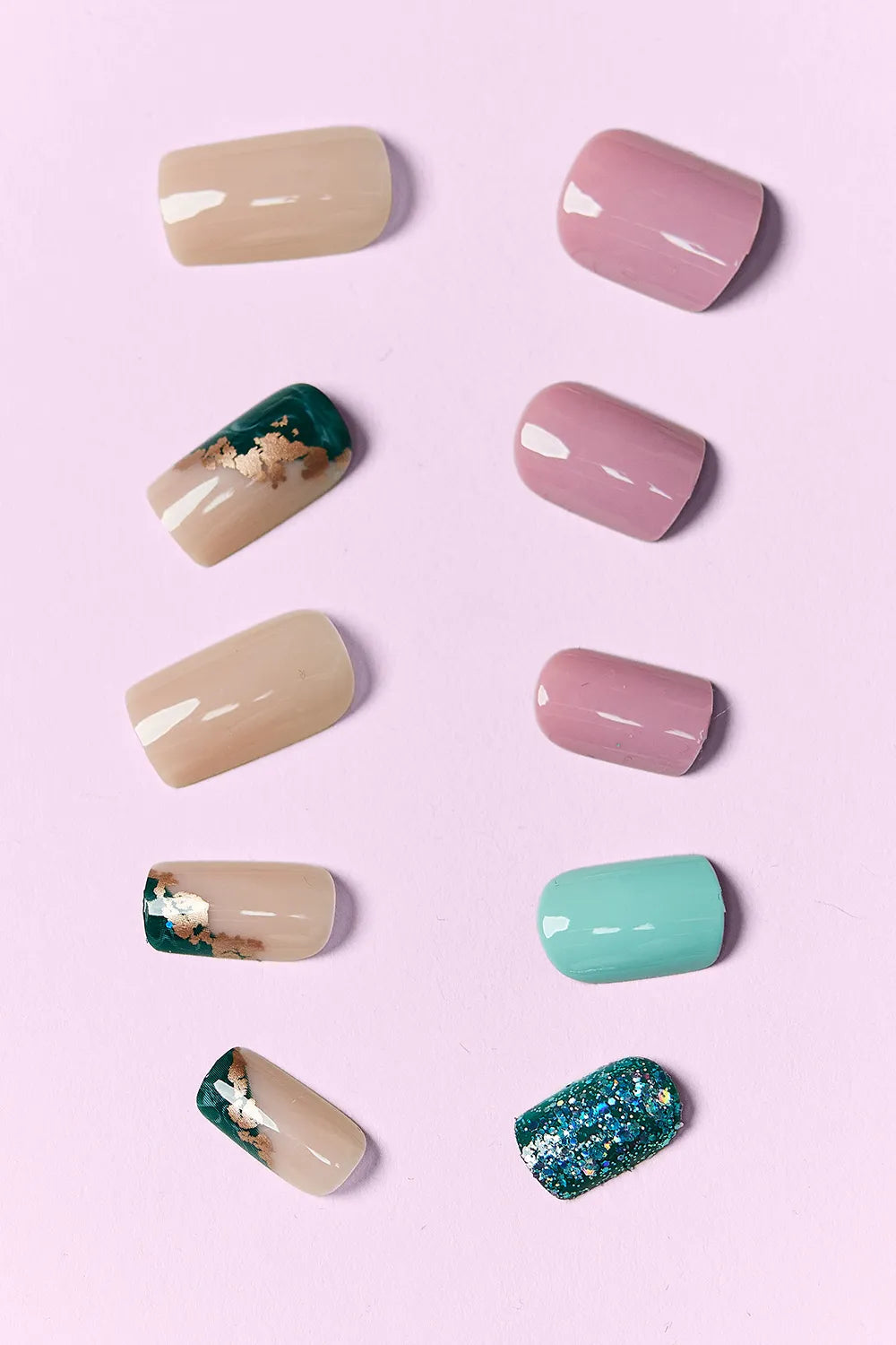 SO PINK BEAUTY Press On Nails 2 Packs by Trendsi
