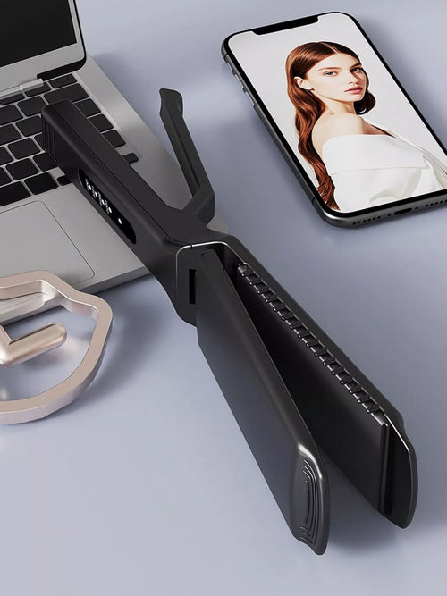 Adjustable Temperature Hair Straightener by Trendsi
