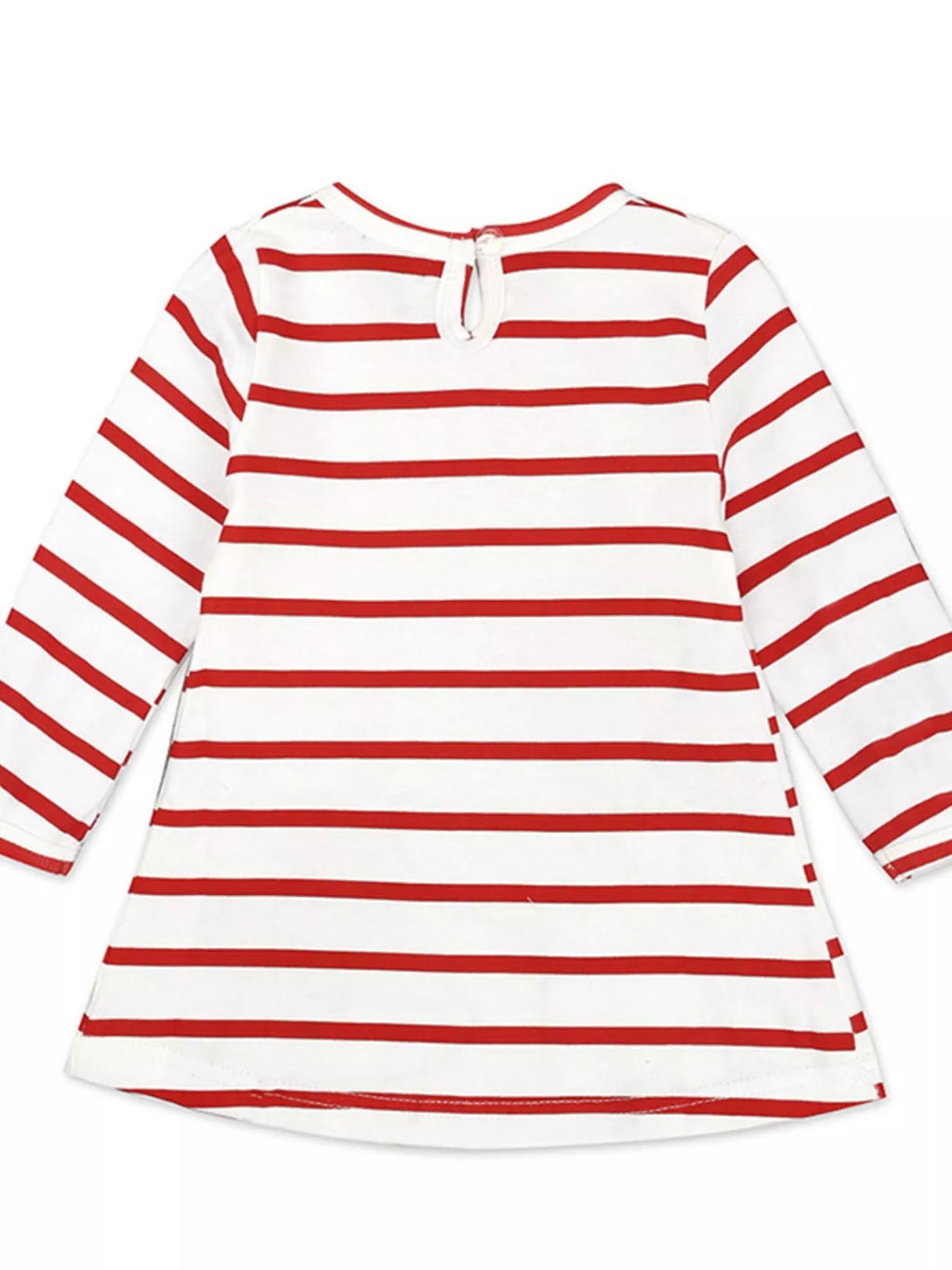 Children's Striped Long Sleeve Dress by Trendsi