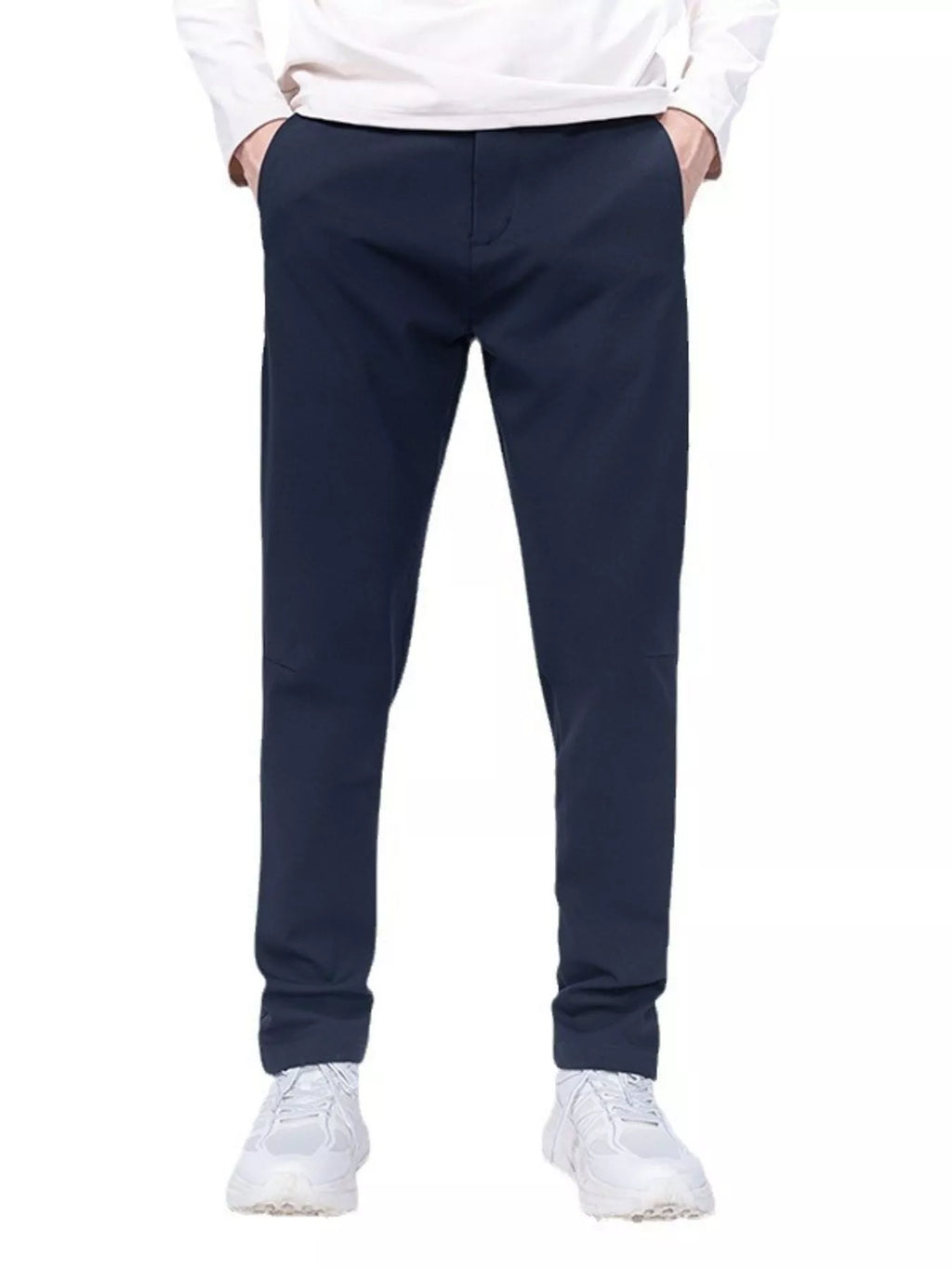 Men's Plus Size Slim-Fit Stretch Pants by Trendsi