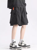 Men 's Full Size Multi-Pocket Relaxed Fit Cargo Shorts Plus Size by Trendsi