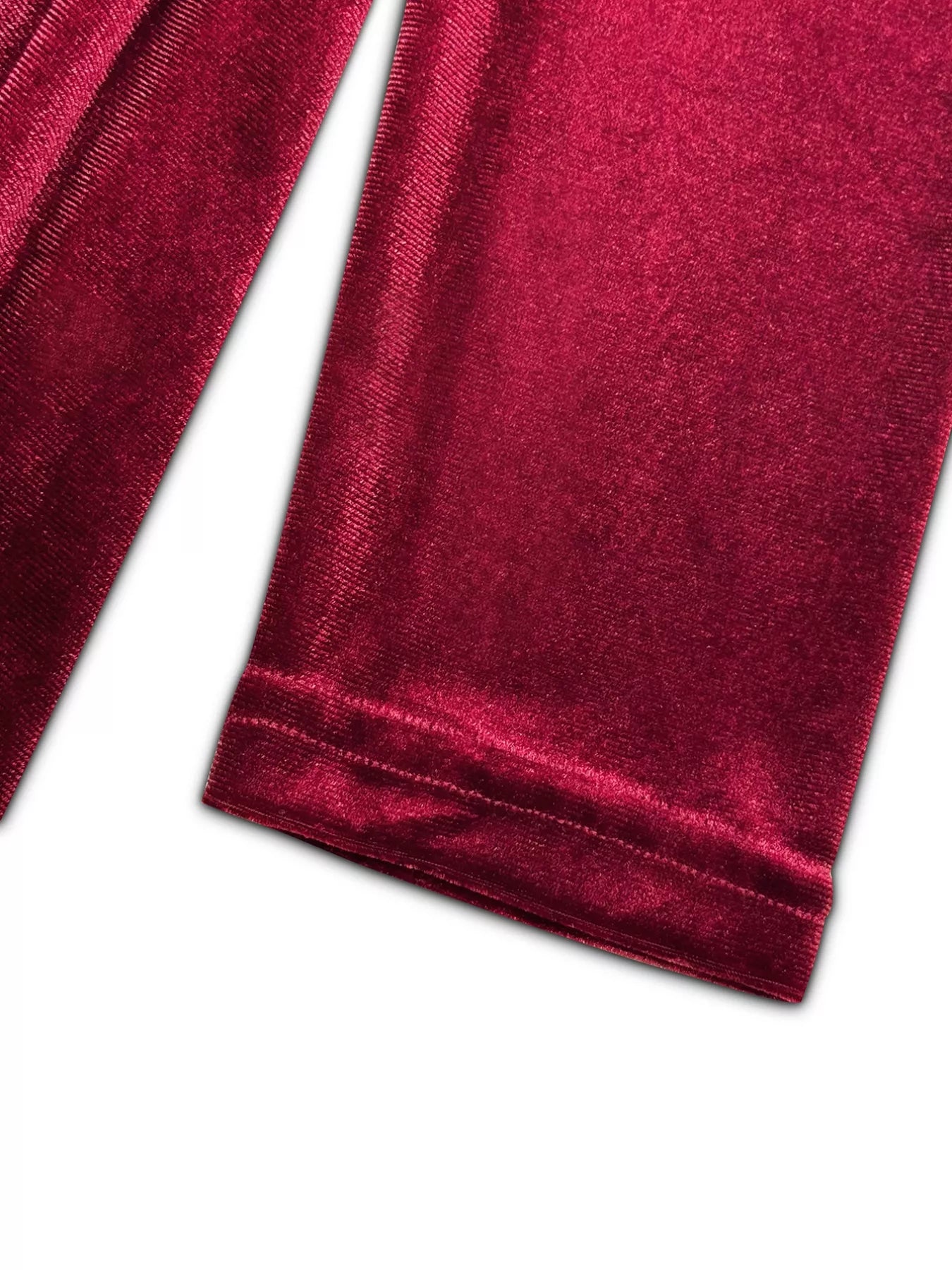 Velvet Long Sleeve Maxi Dress by Trendsi