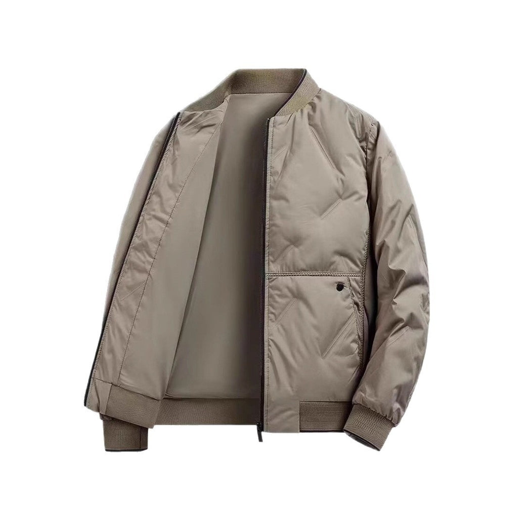 New Casual Simple Cotton-padded Coat For Men by Estely