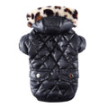 Cross-border pet supplies pet clothes dog clothes autumn and winter fur collar coat pet dog clothing by DC-THE CEO
