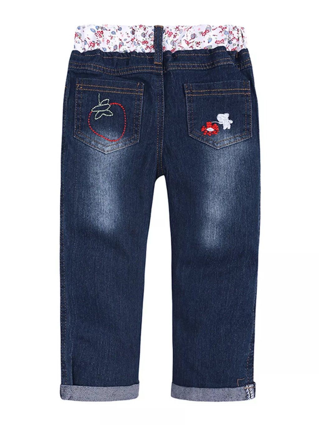 Children's Round Neck Top and Jeans Set by Trendsi