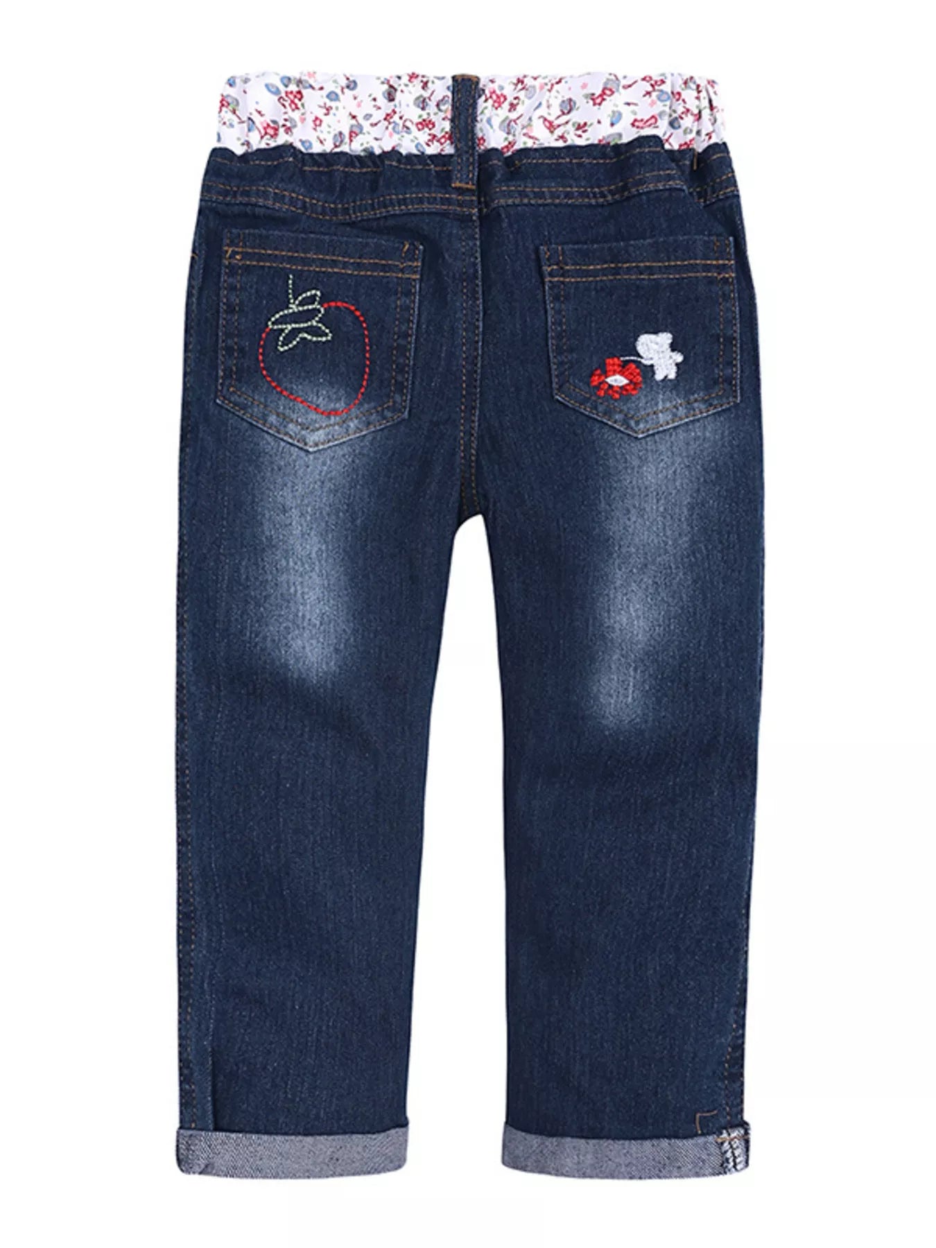 Children's Round Neck Top and Jeans Set by Trendsi