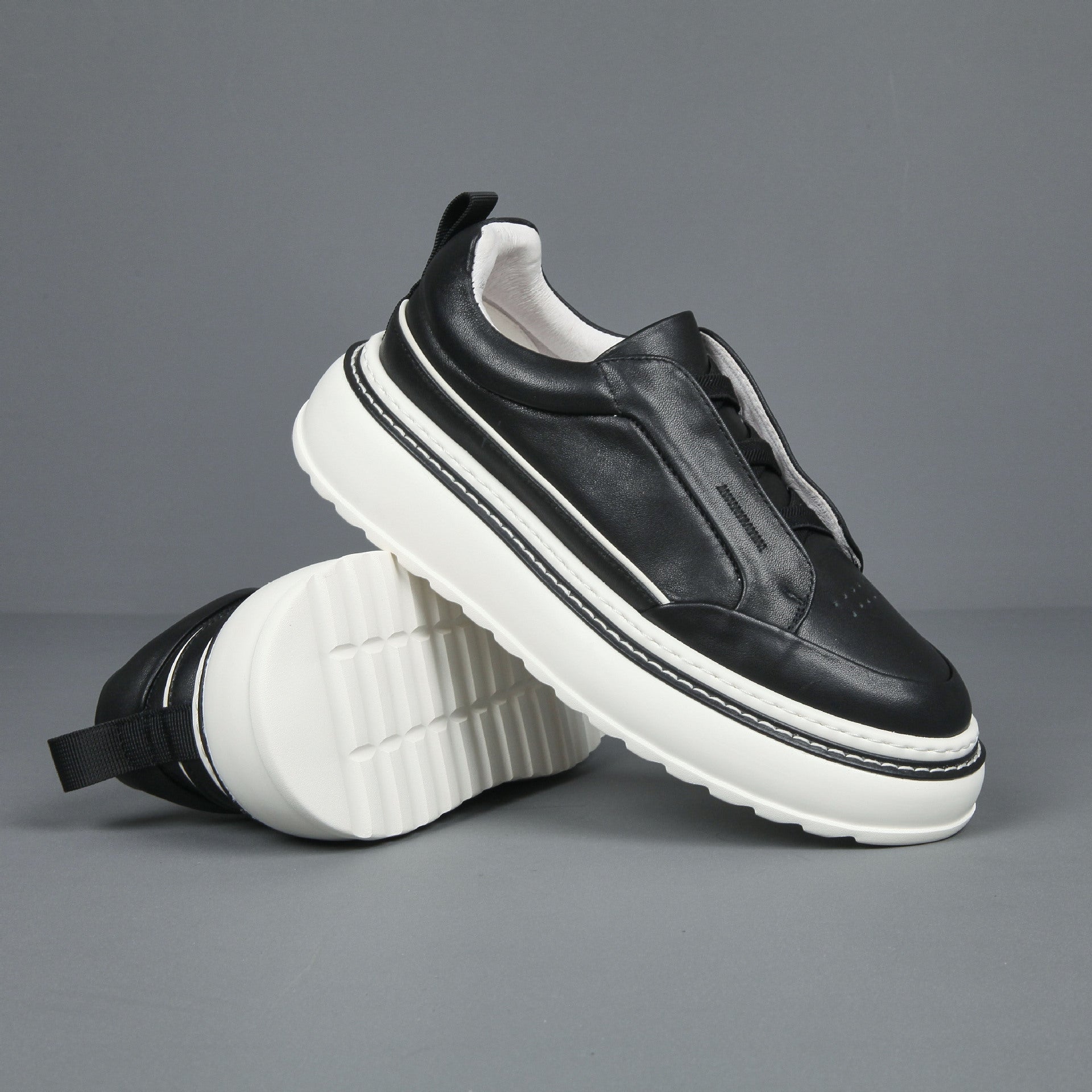 Breathable Casual Simple All-match Slip-on Lazy Stylish Sneaker by DC-THE CEO