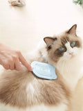 Gentle Silicone Pet Hair Remover Brush by Trendsi