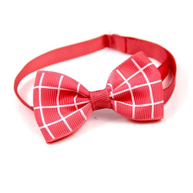Plaid Pet Tie Cat Dog Scarf Accessories Pet Accessories by DC-THE CEO