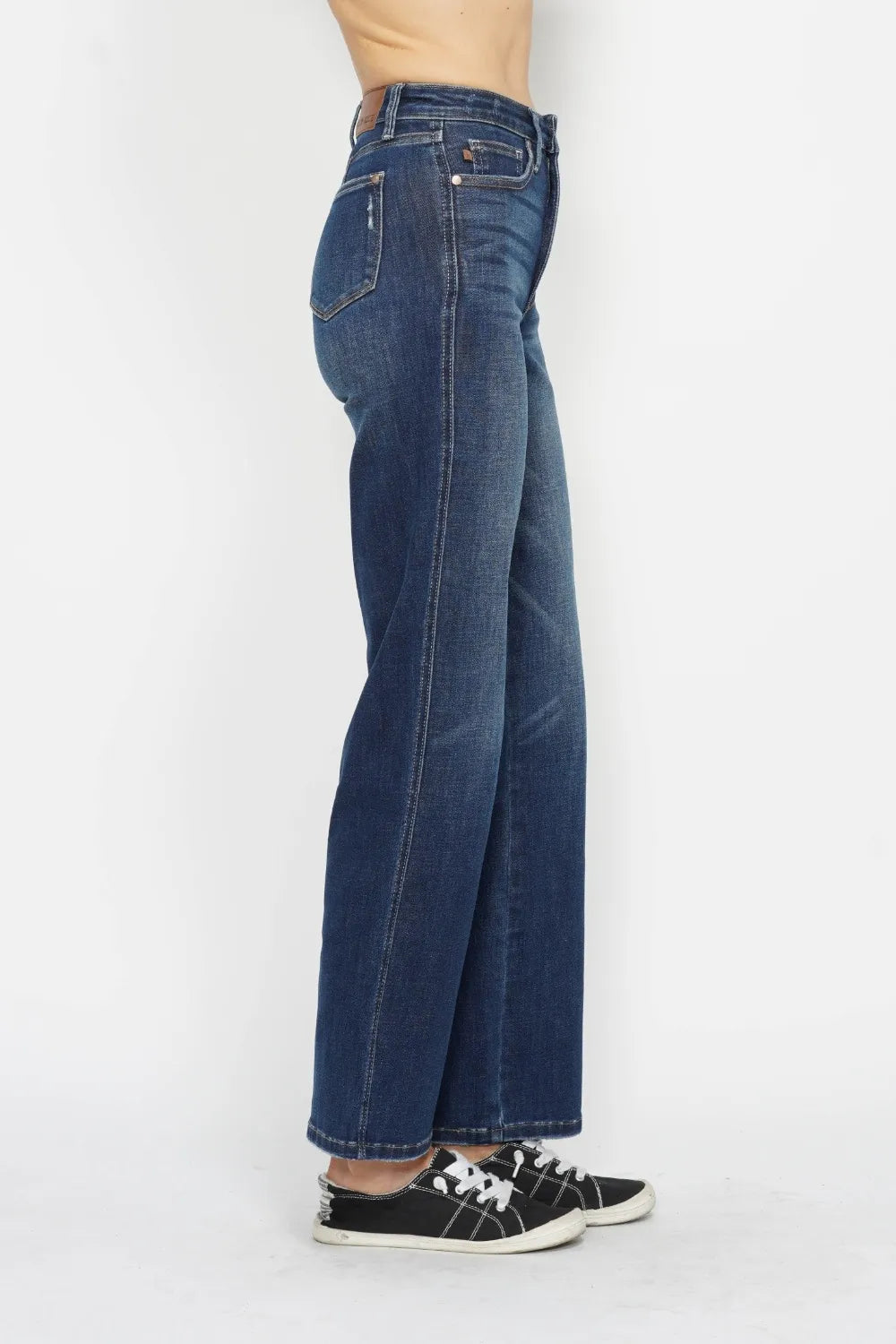 Judy Blue Full Size High Waist Tummy Control Jeans by Trendsi