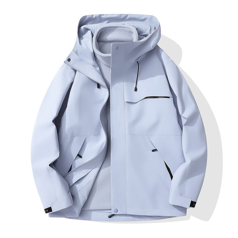 Outdoor Waterproof Cotton Coat Jacket Men by Estely