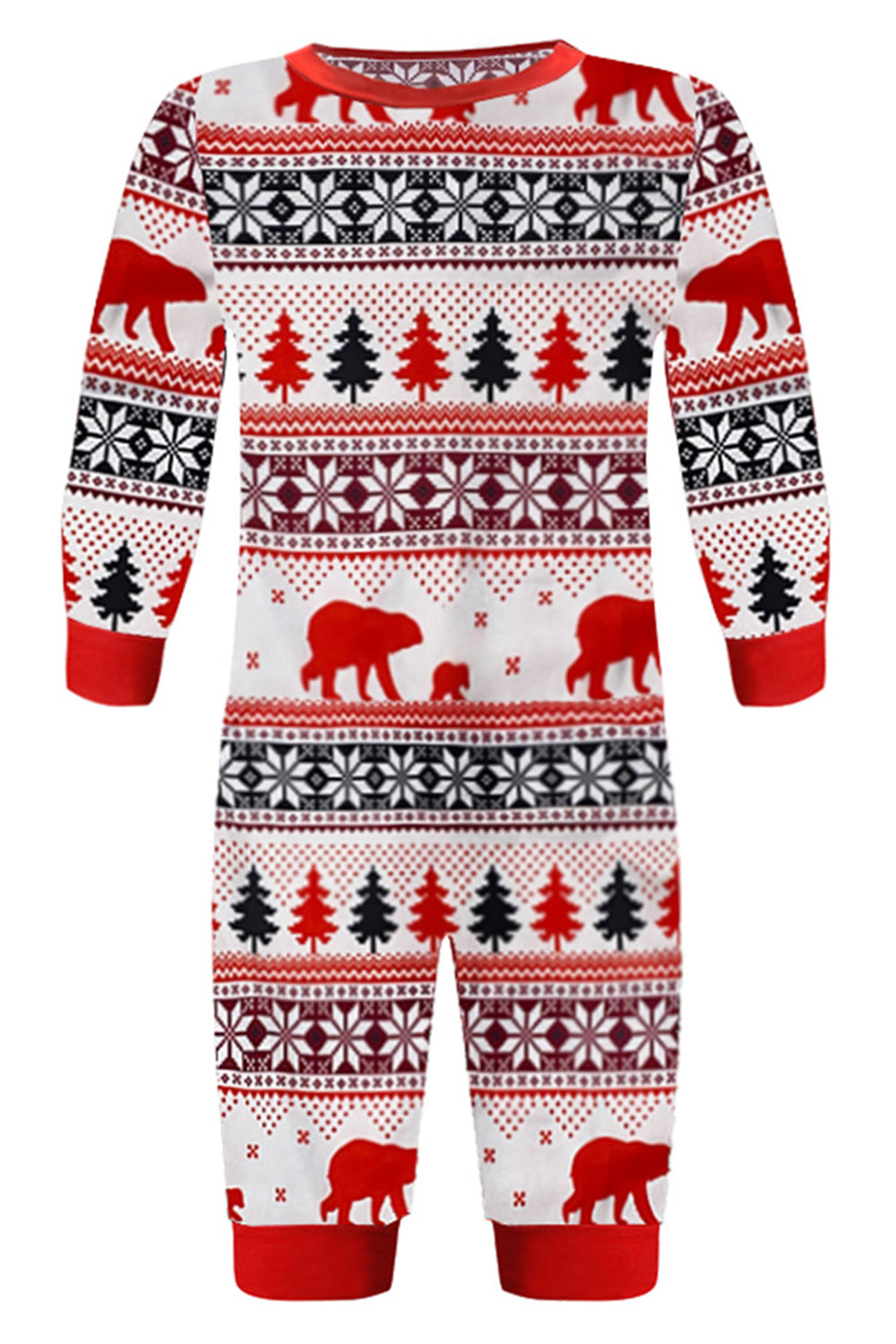 Christmas Long Sleeve Jumpsuit by Trendsi