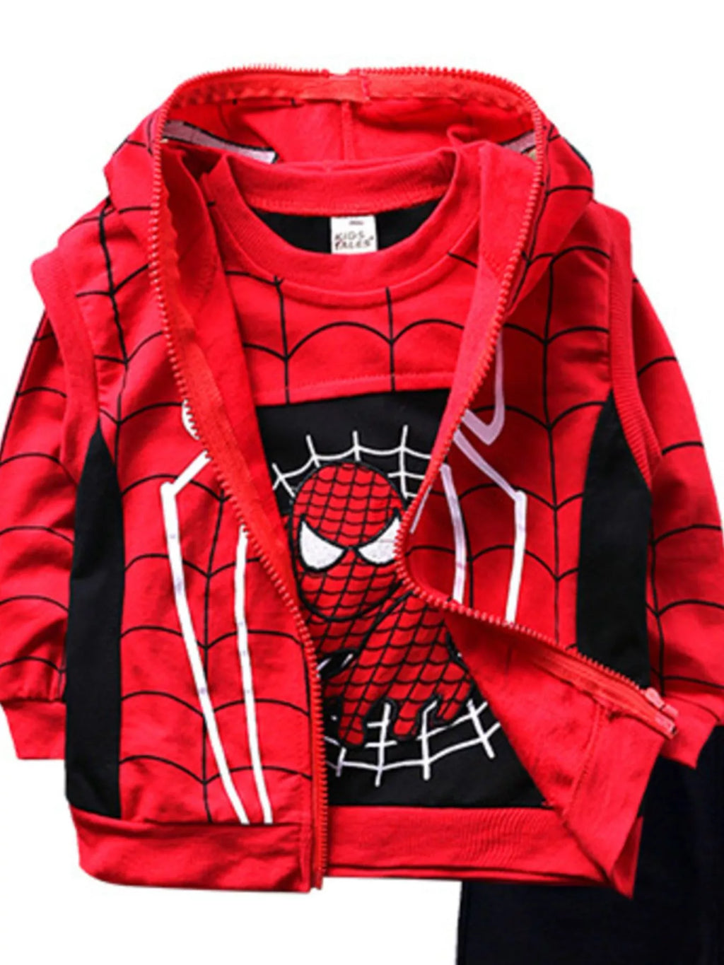 Children's Spiderman 3-Piece Outfit Set by Trendsi