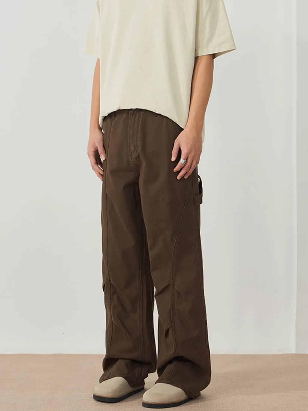 Men's Wide Leg Pants by Trendsi