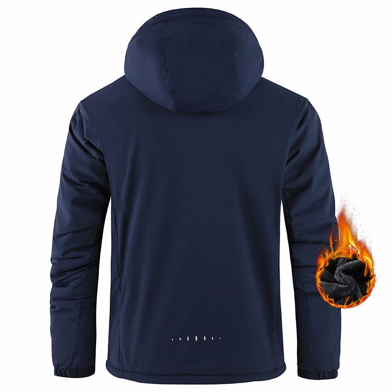 Autumn And Winter Warm Couple Outdoor Wind Coat by DC-THE CEO