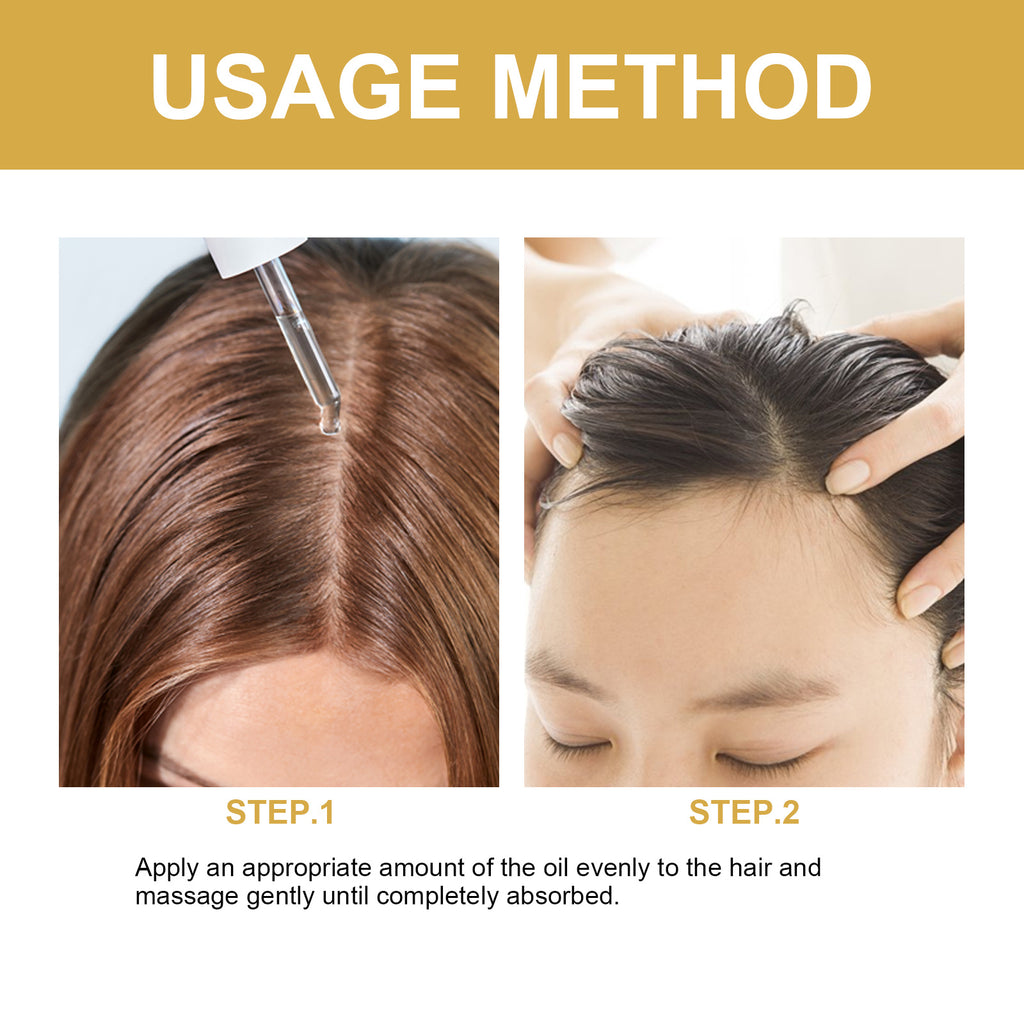 EELHOE Rosemary Hair Treatment Oil Scalp Cleansing Conditioning Volumizing Smoothing Repair Dry Frizzy Hair Conditioning Hair Treatment Oil by DC-THE CEO