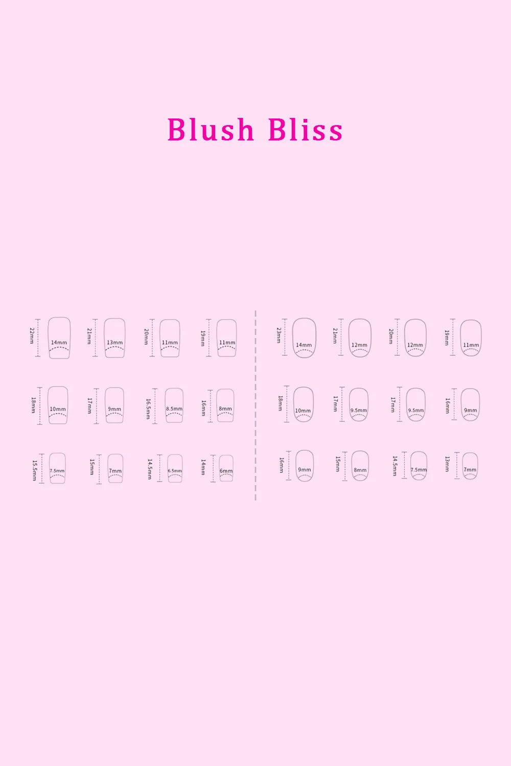 SO PINK BEAUTY Press On Nails 2 Packs by Trendsi