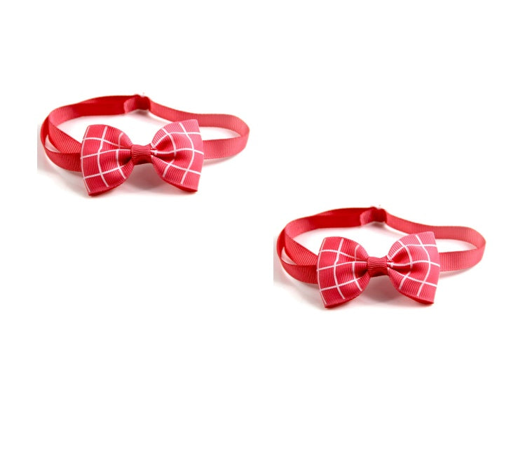 Plaid Pet Tie Cat Dog Scarf Accessories Pet Accessories by DC-THE CEO