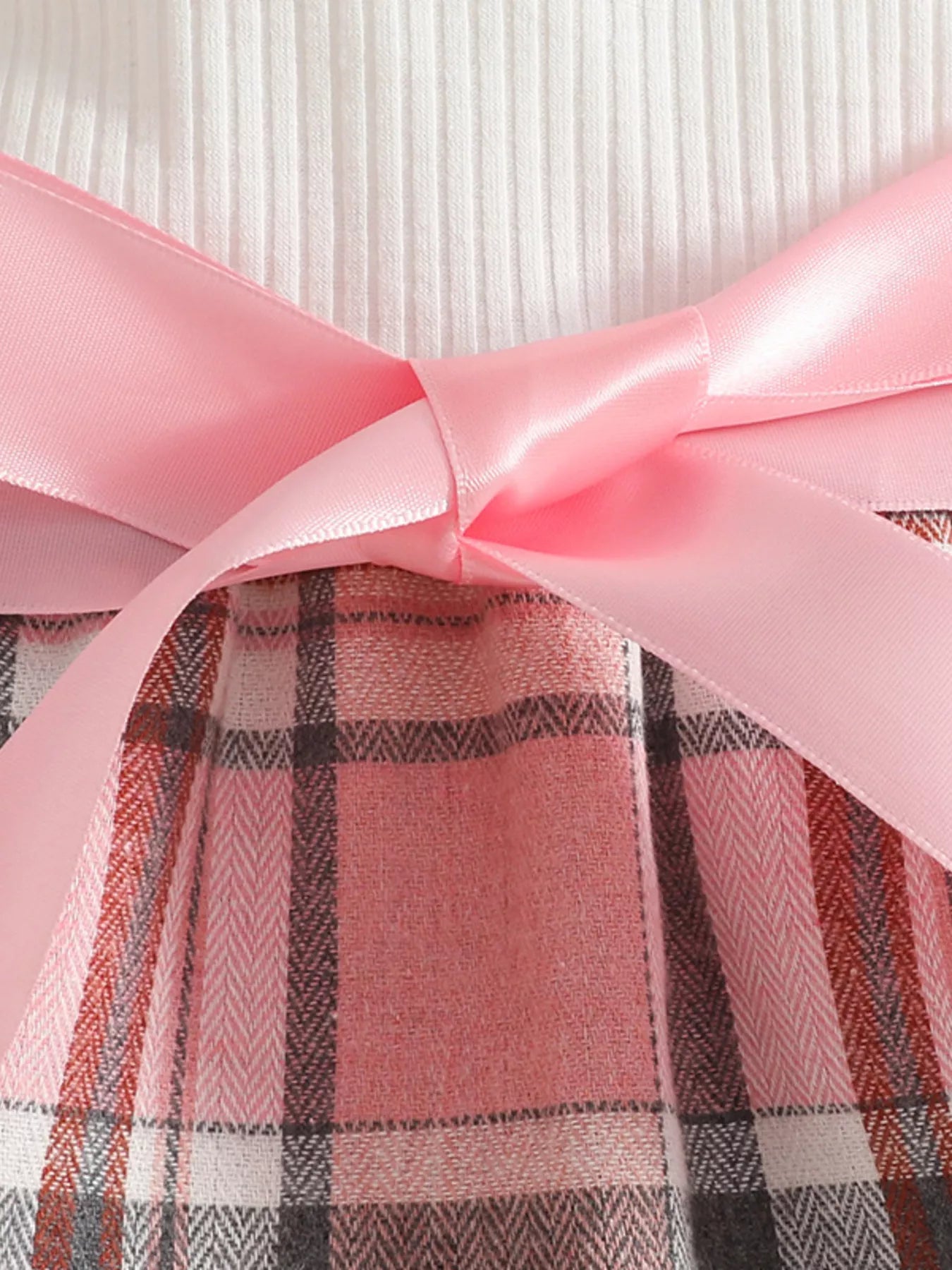 Children's Plaid 3-Piece Outfit Set by Trendsi