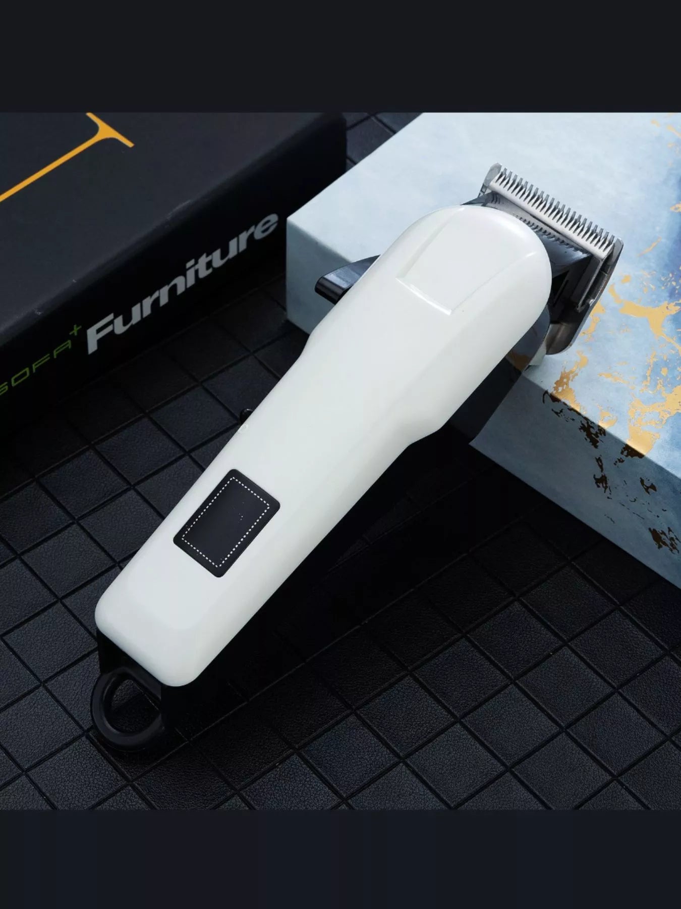 Cordless Hair Clipper with LED Display by Trendsi