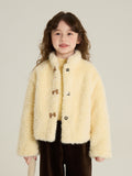 Furry Coat Children Single-layer Fleece-lined Warm-keeping Cotton Clothing by DC-THE CEO