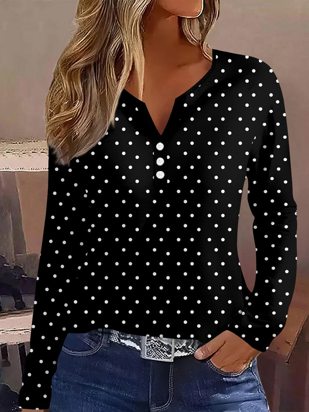 European And American Leisure All-match Fashion Trendy Long Sleeve by DC-THE CEO