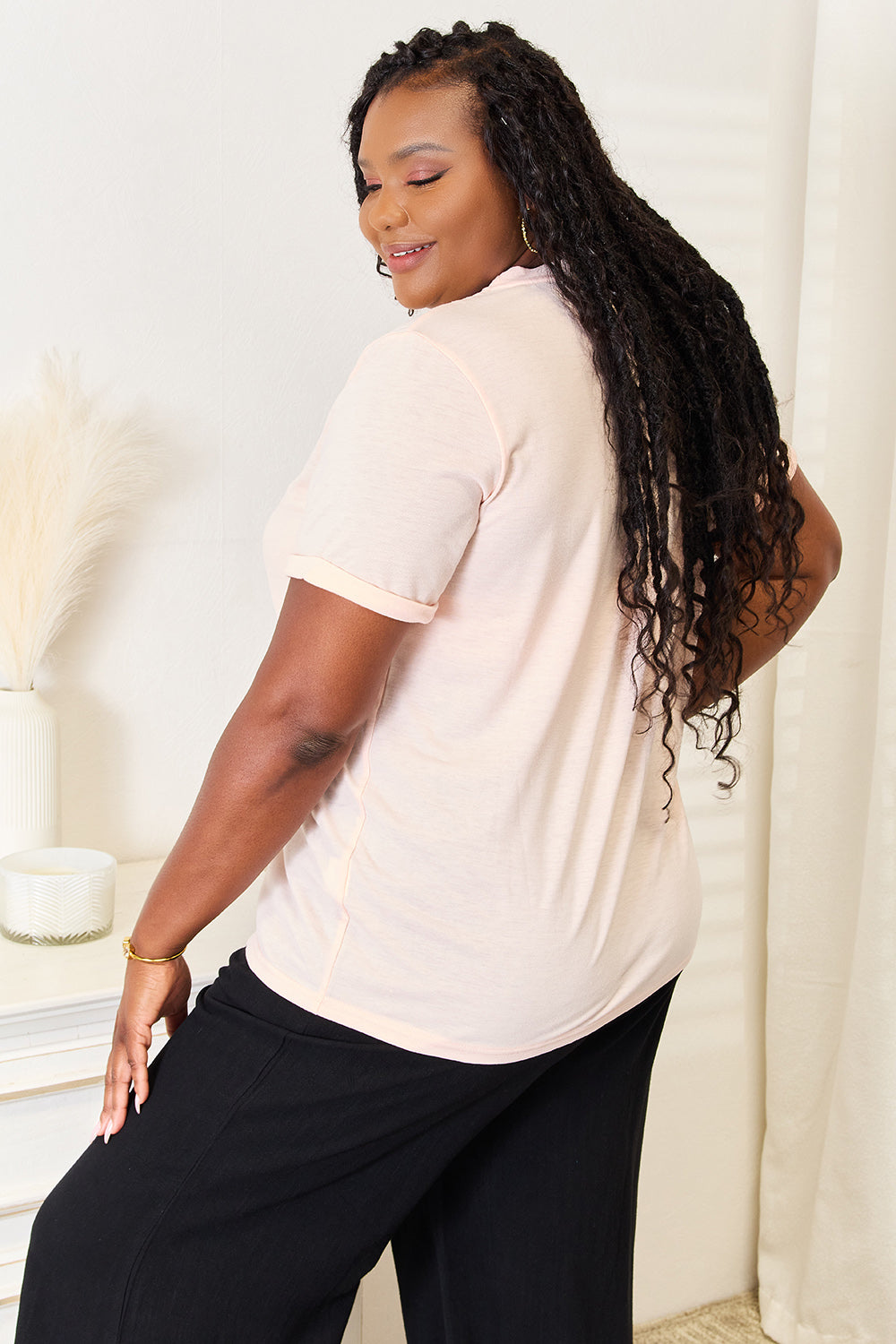 Simply Love BE KIND Graphic Round Neck T-Shirt by Trendsi