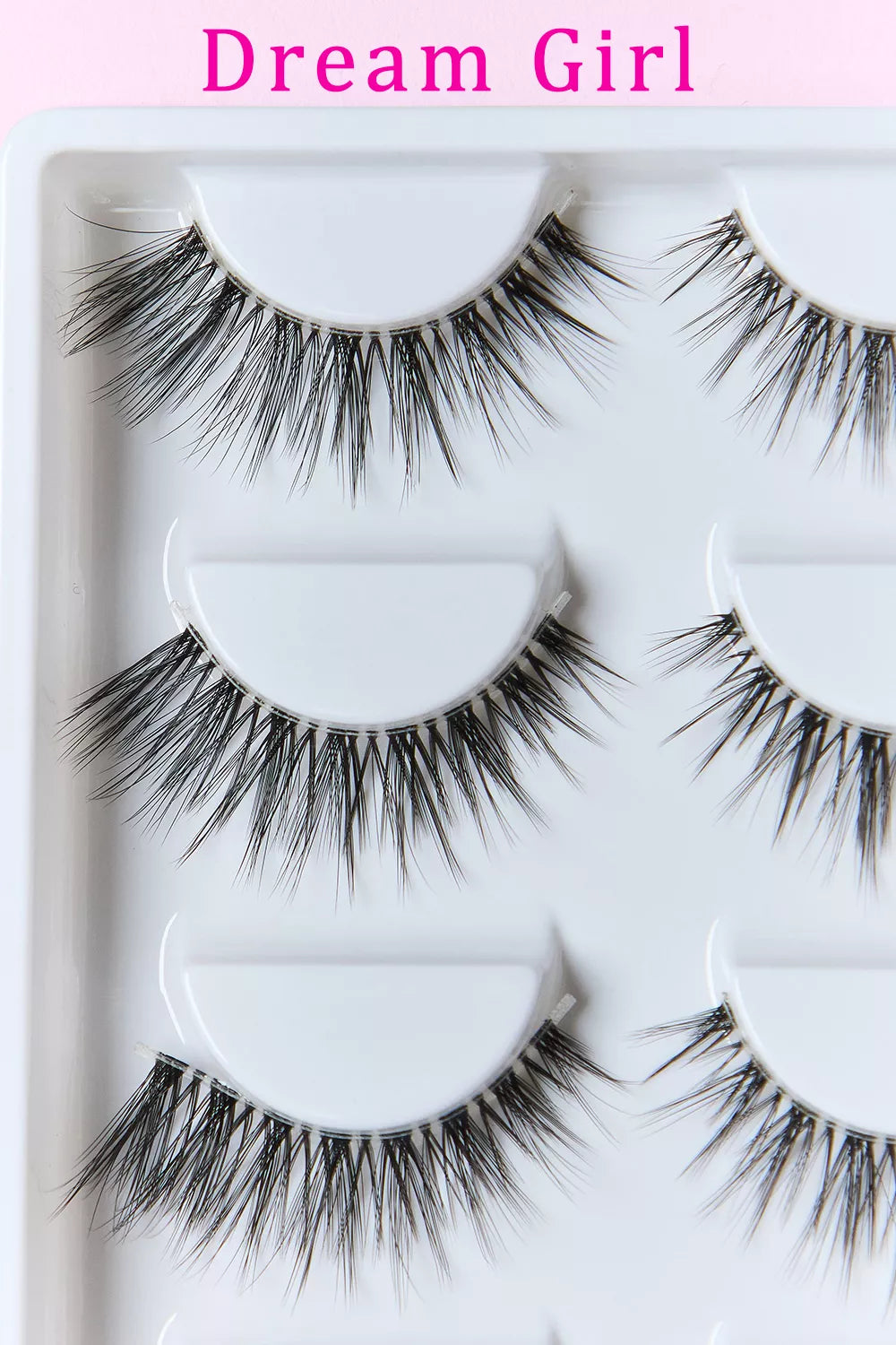SO PINK BEAUTY Faux Mink Eyelashes 5 Pairs by Trendsi