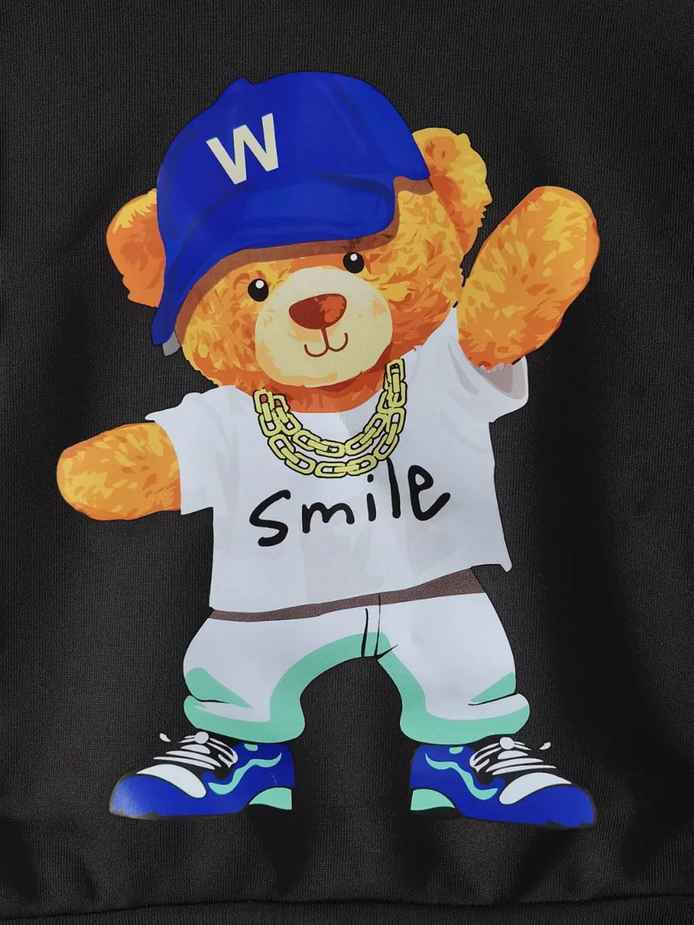 Children's Cartoon Graphic Hoodie and Pants Set by Trendsi
