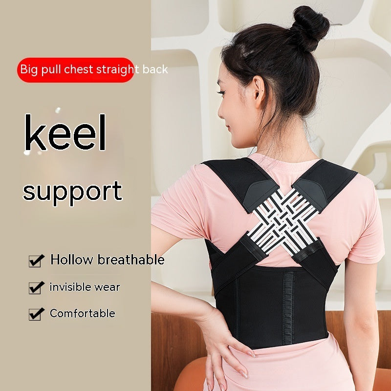 Unisex Anti-Humpback Chest Lift Brace Posture Corrector by DC-THE CEO