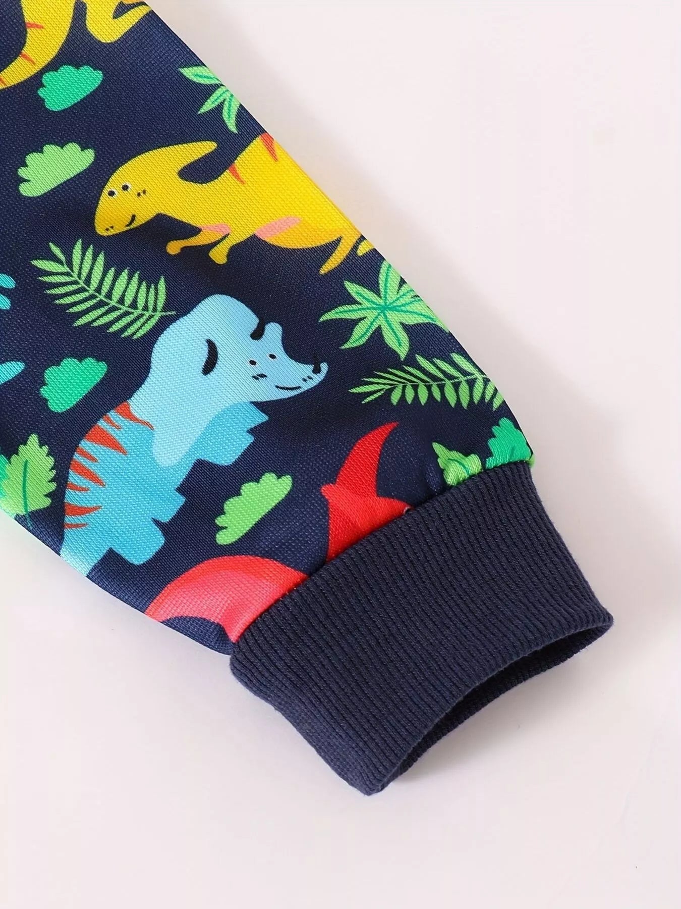 Children's Dinosaur Print Hoodie and Pants Set by Trendsi