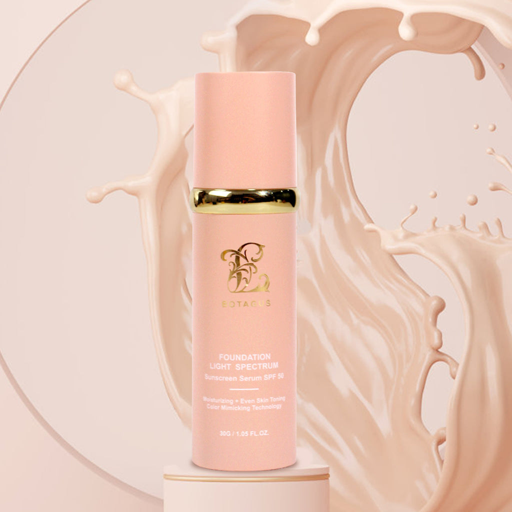BOTAGUS Foundation 4 In 1-Light Spectrum,Protecting From Sun With SPF 50,For Gym, Sports, Dancing Concealer Coverage Flawless by DC-THE CEO