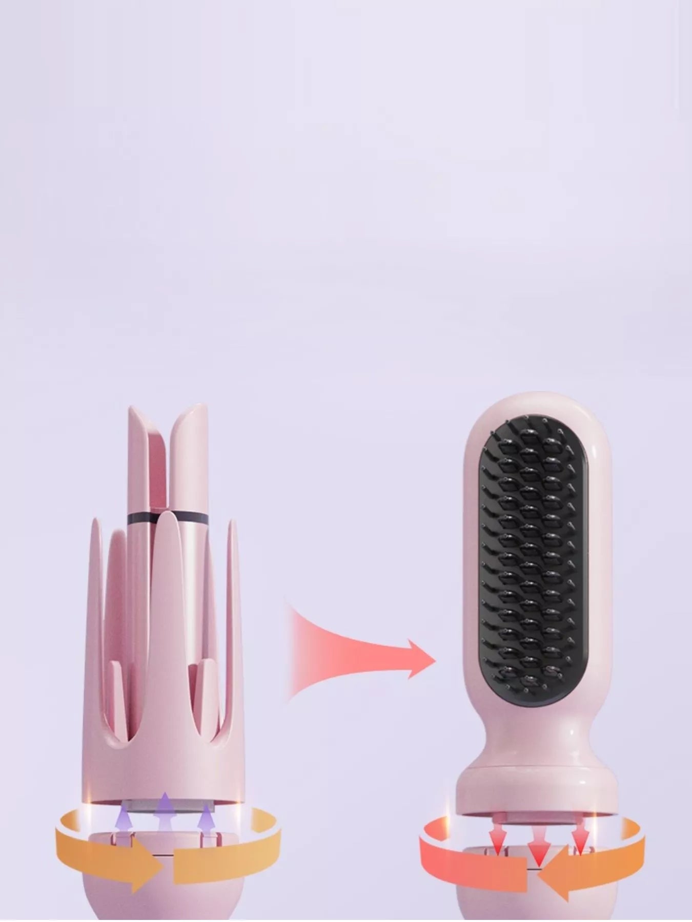 Automatic Rotating Ceramic Hair Curling Iron by Trendsi