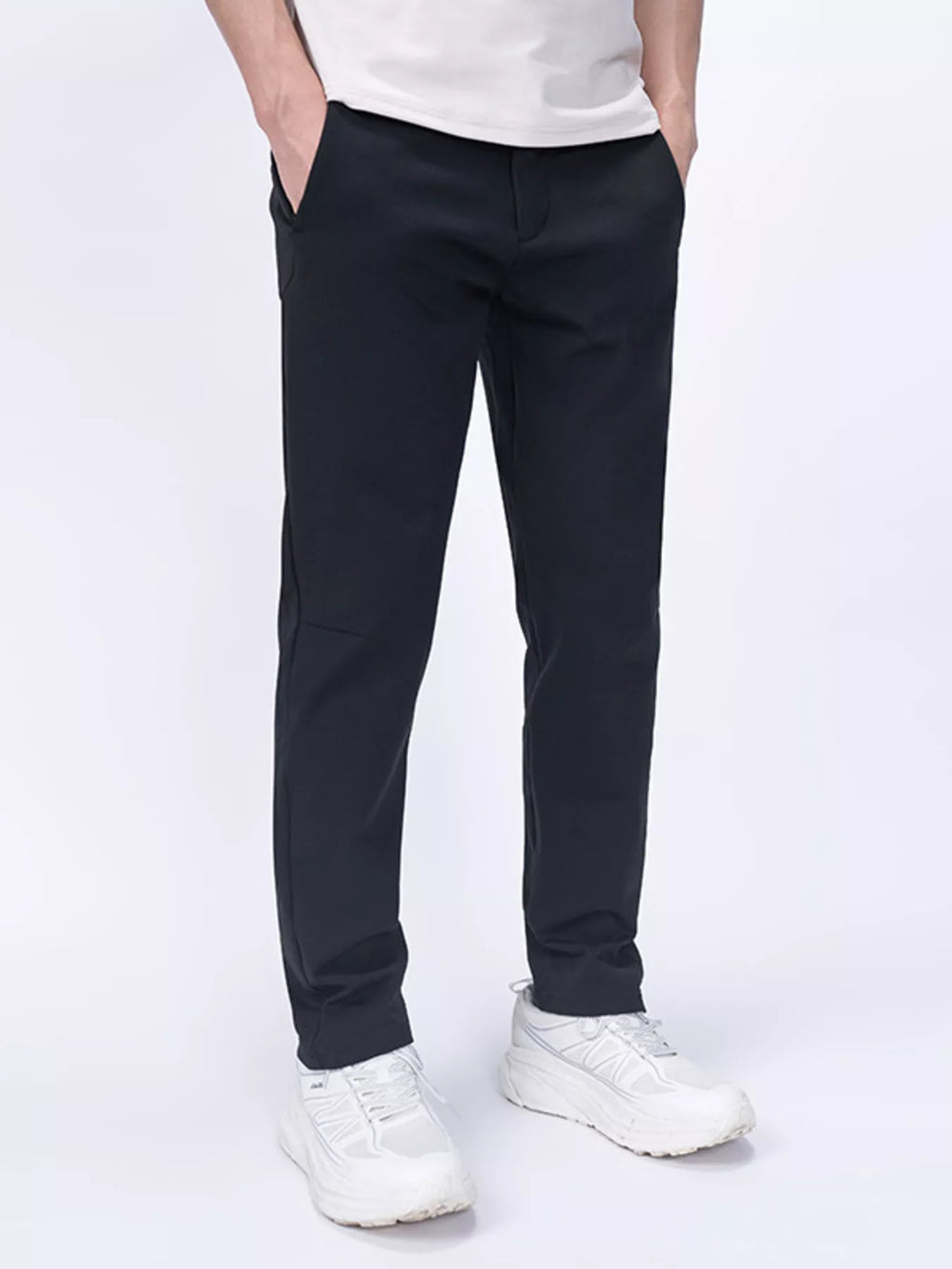 Men's Plus Size Slim-Fit Stretch Pants by Trendsi
