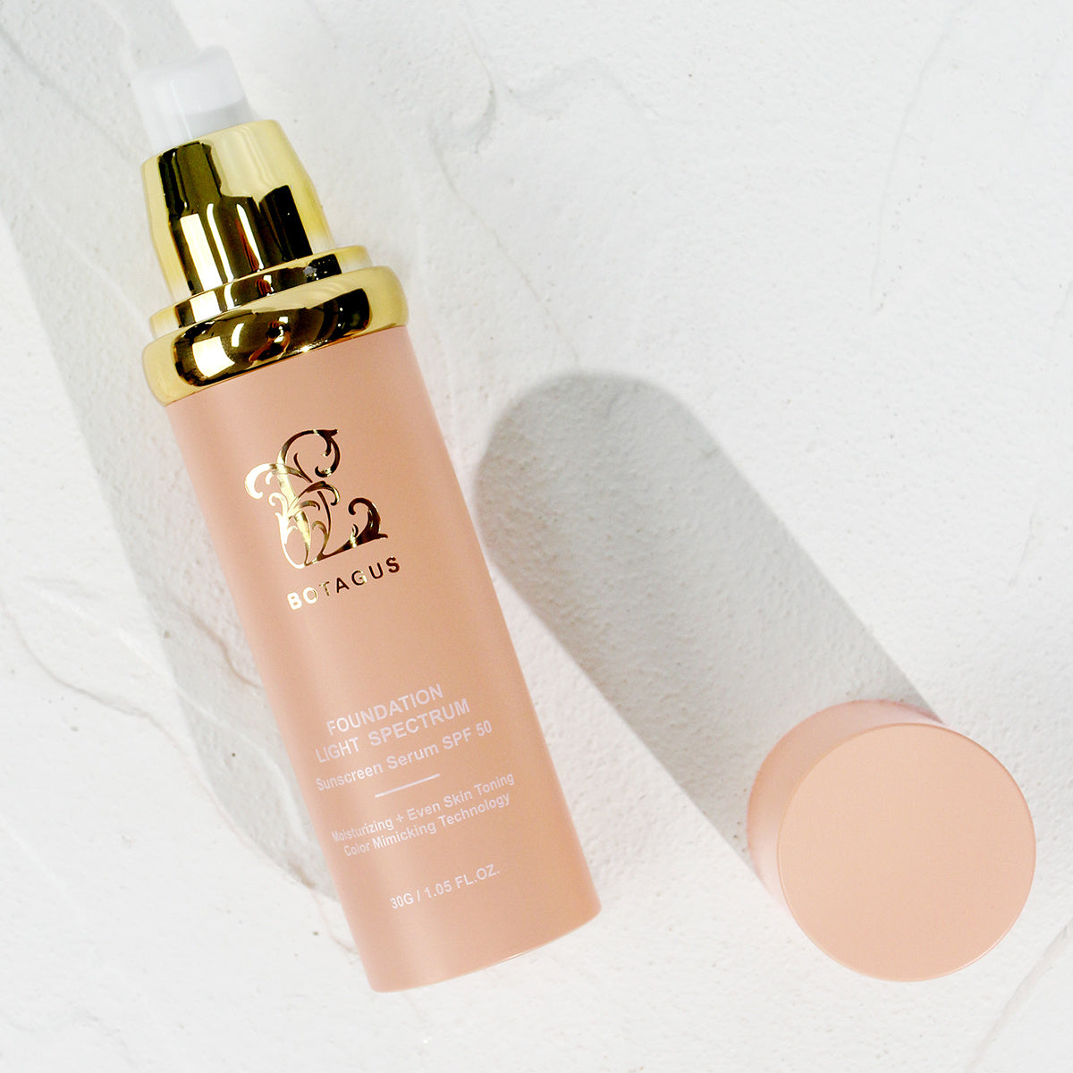 BOTAGUS Foundation 4 In 1-Light Spectrum,Protecting From Sun With SPF 50,For Gym, Sports, Dancing Concealer Coverage Flawless by DC-THE CEO
