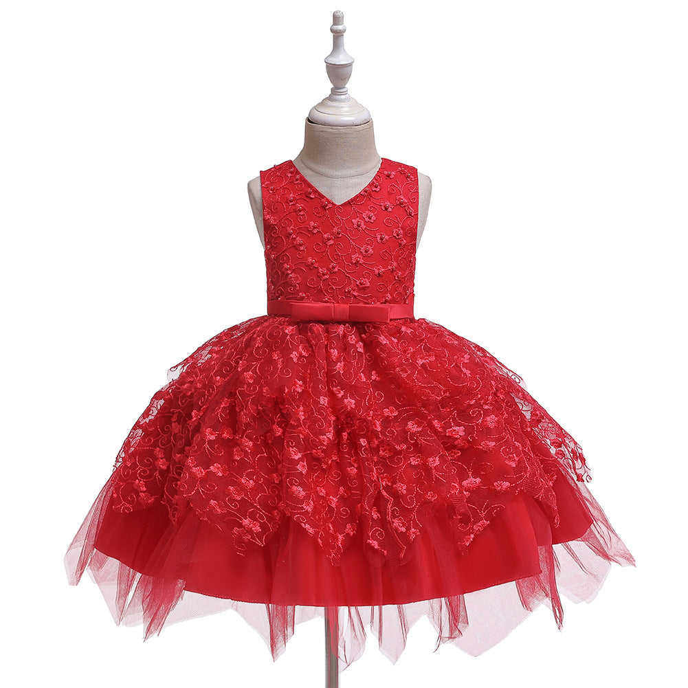 Clothing Baby Girls Middle And Small Children Kindergarten Dresses by DC-THE CEO